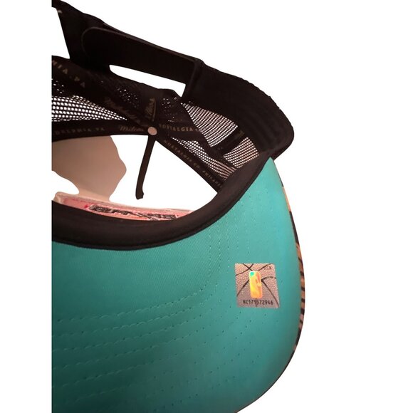 Mitchell & Ness San Antonio Spurs Snapback Hat Tropical Print - Picture 3 of 4